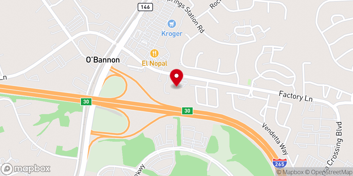 Map showing location of Grace Evangelical Free Church