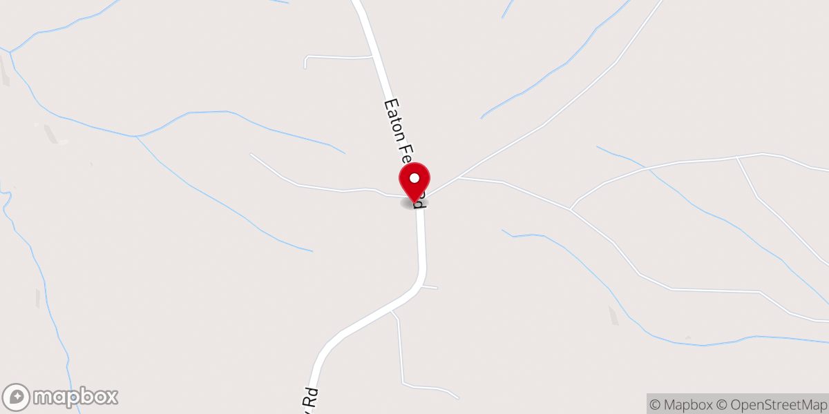 Map showing location of Olive Grove Missionary Baptist Church
