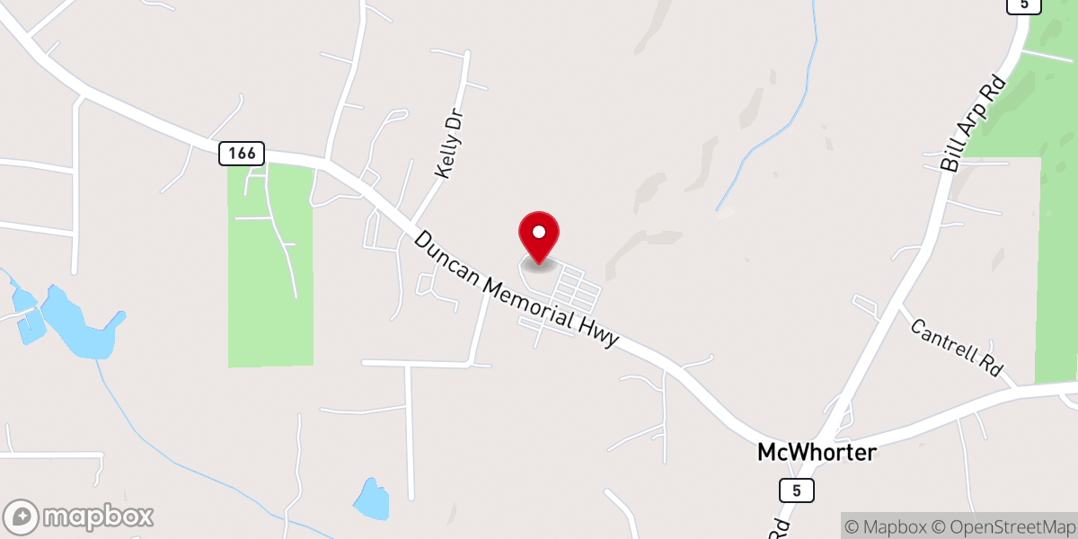 Map showing location of Day Star Tabernacle International