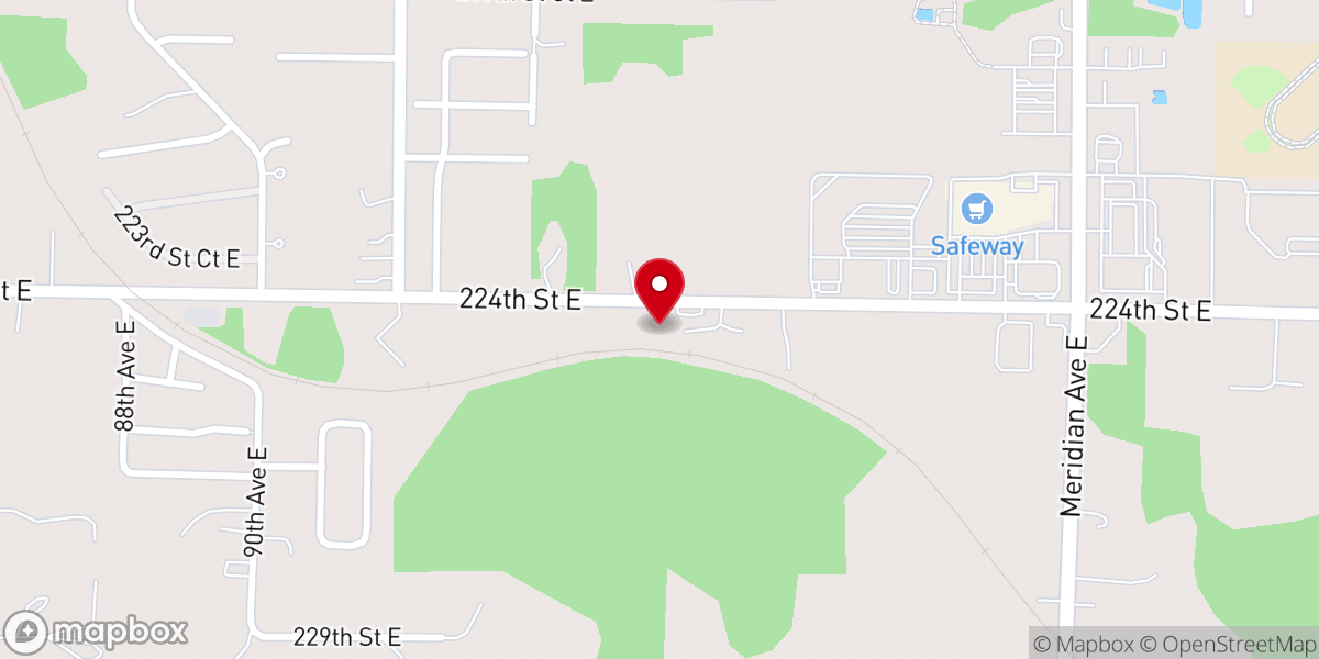 Map showing location of Graham Church of Christ
