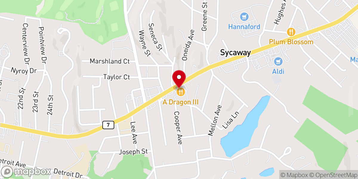 Map showing location of The Haven Baptist Church