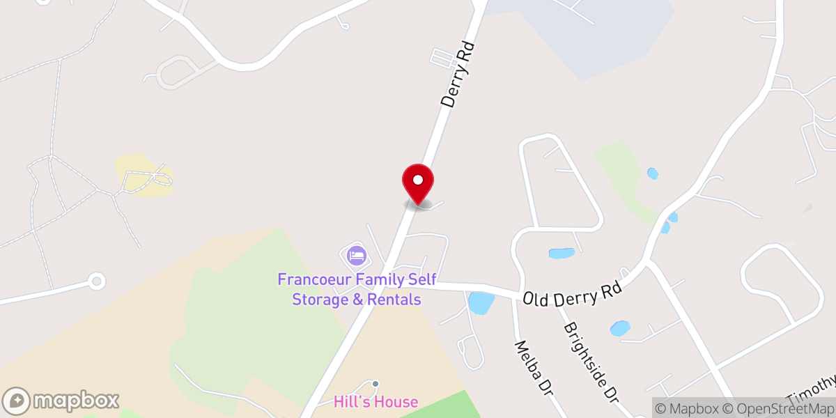 Map showing location of Cross Pointe Community Church
