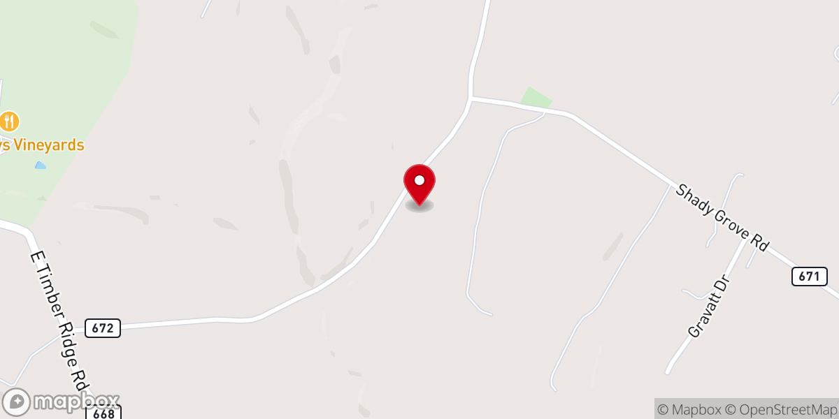 Map showing location of Cross Keys Worship Center