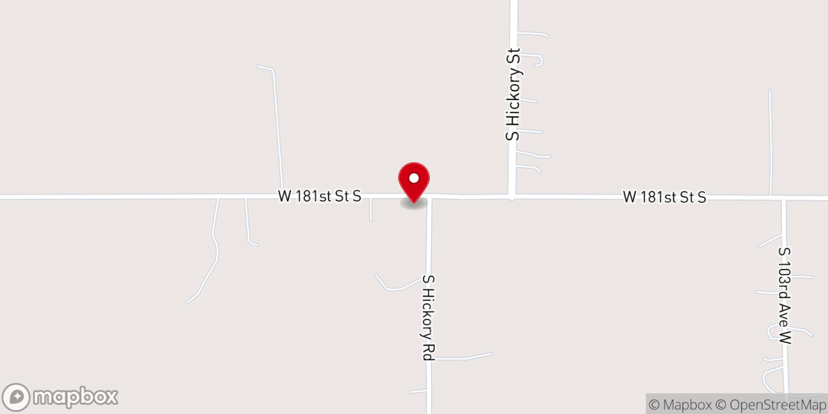 Map showing location of First Baptist Church Pickett
