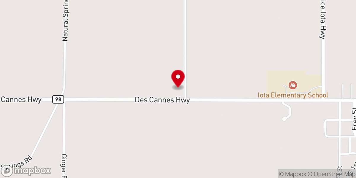Map showing location of River of Life Fellowship
