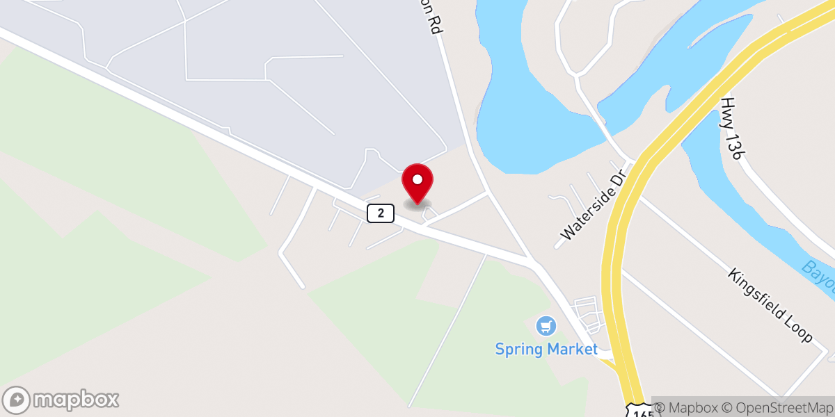 Map showing location of Sterlington Church of Christ