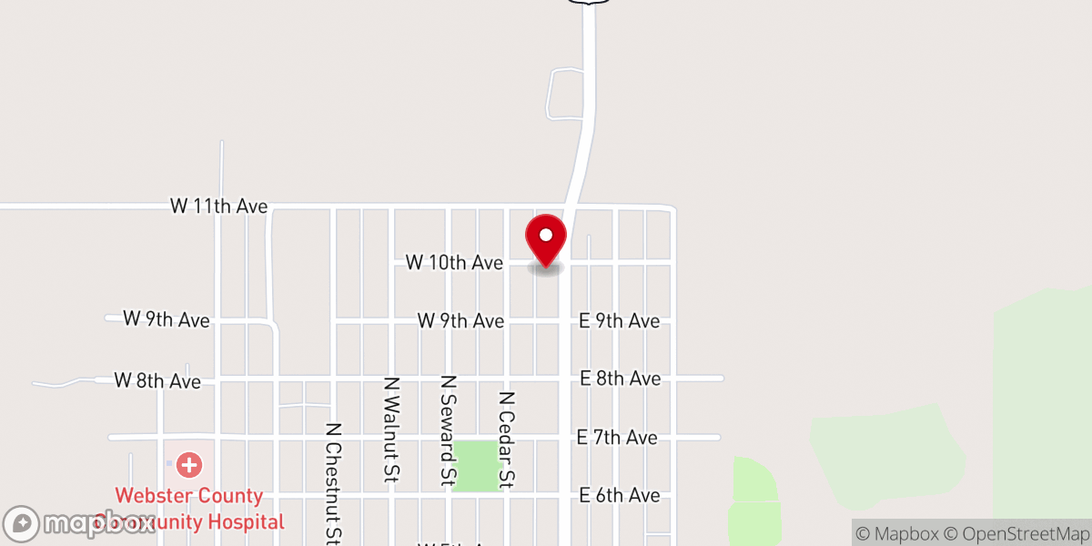 Map showing location of Wesleyan Church