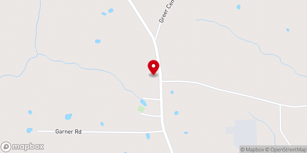 Map showing location of Galilee Church of Christ USA