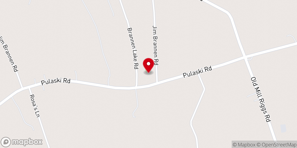 Map showing location of Noahs Ark Church