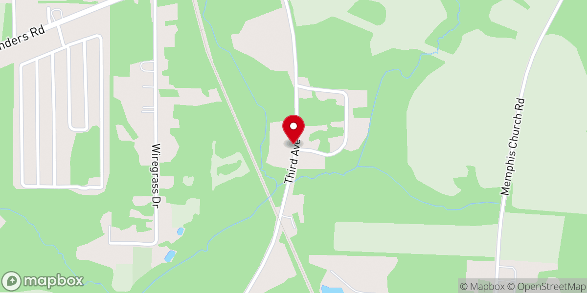 Map showing location of Peace Missionary Church