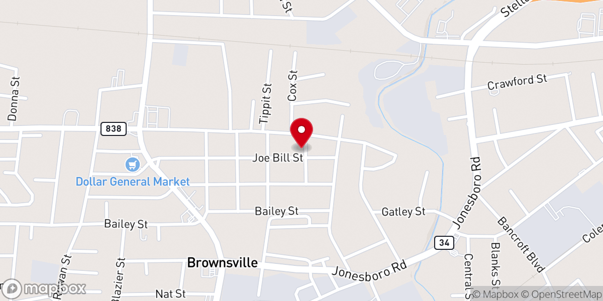 Map showing location of New Daughters Of Zion Baptist Church