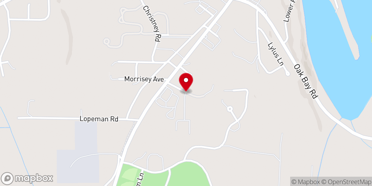 Map showing location of Community United Methodist Church
