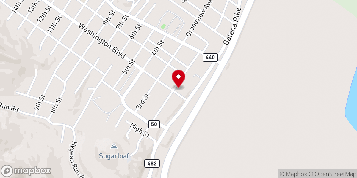 Map showing location of Abundant Life Ministry Sanctuary