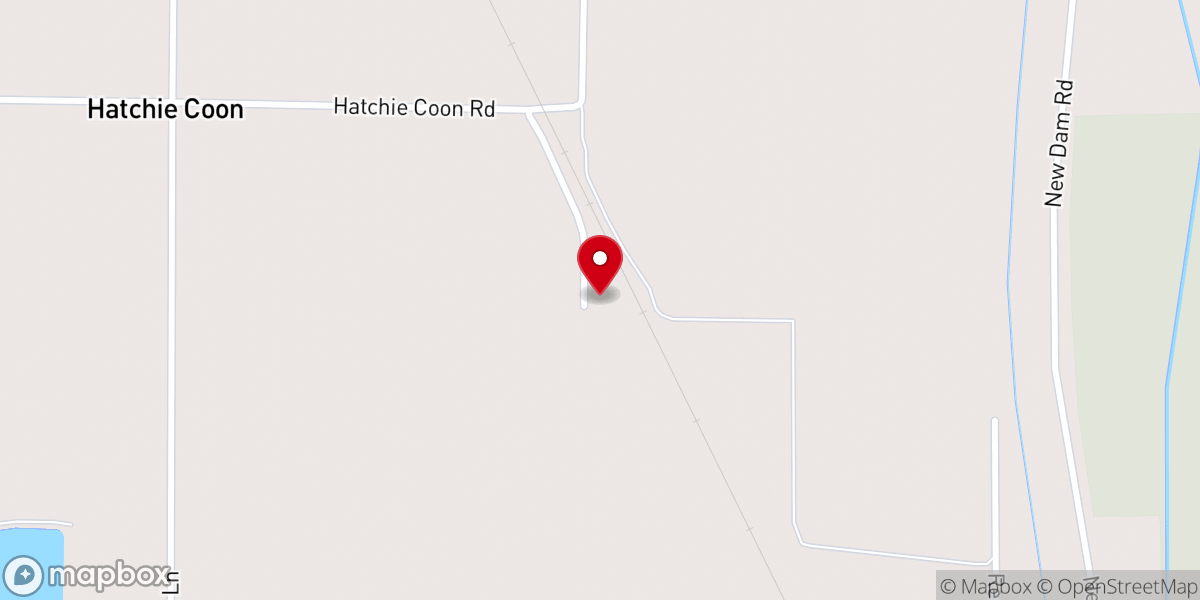 Map showing location of Pleasant Valley Baptist Church
