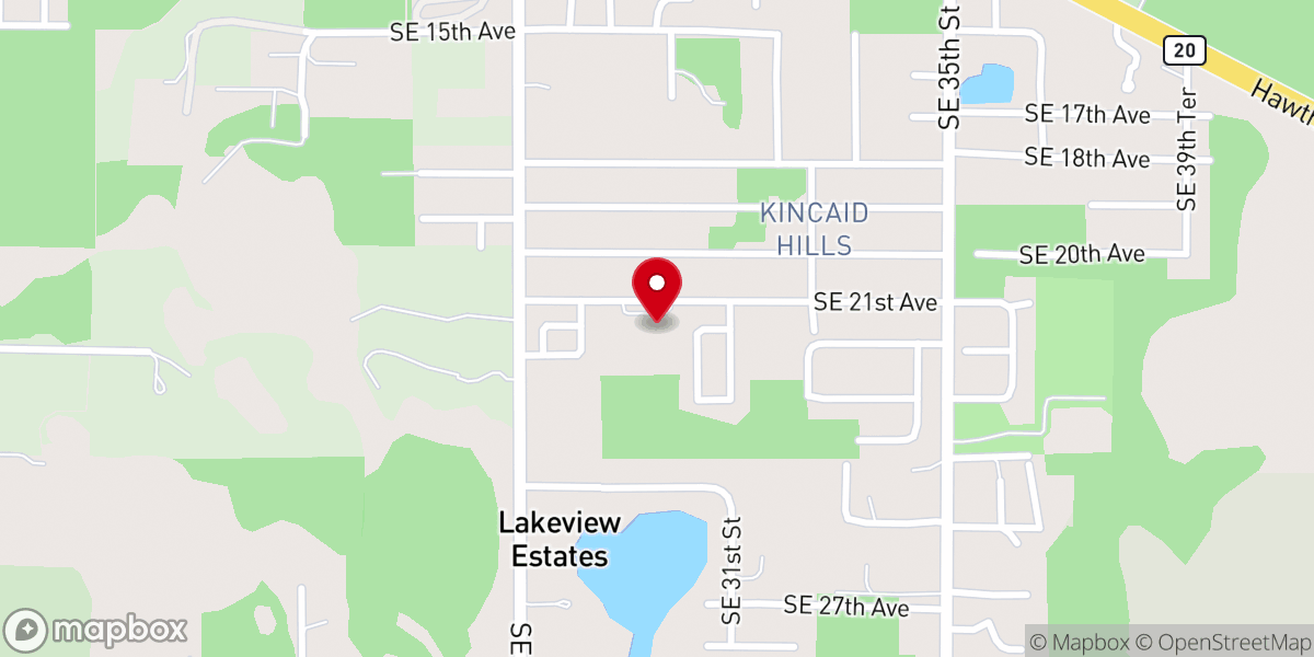 Map showing location of Faith Missionary Baptist Church