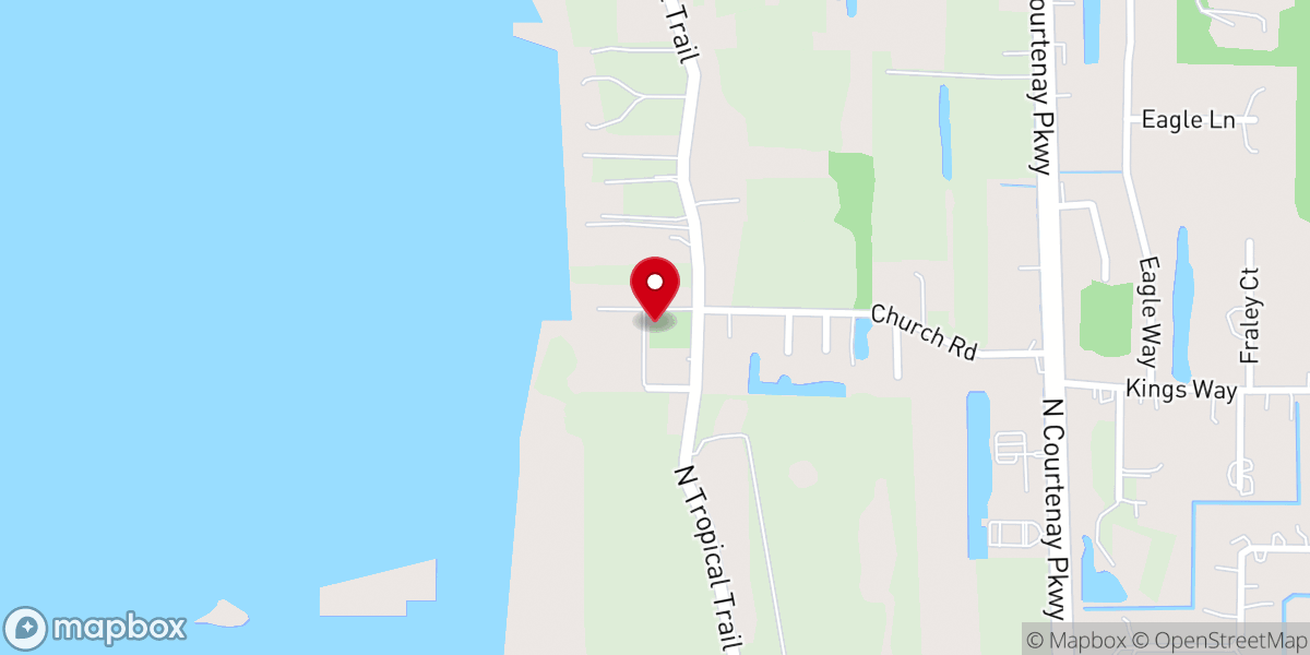 Map showing location of PORCHER Mausoleum