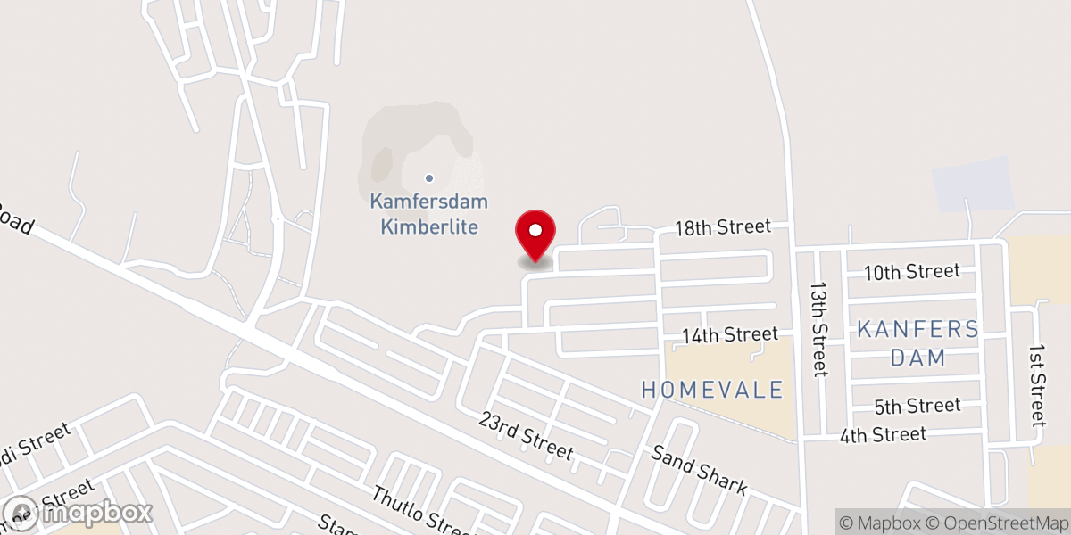 Map showing location of ETERNAL FAITH MINISTRIES