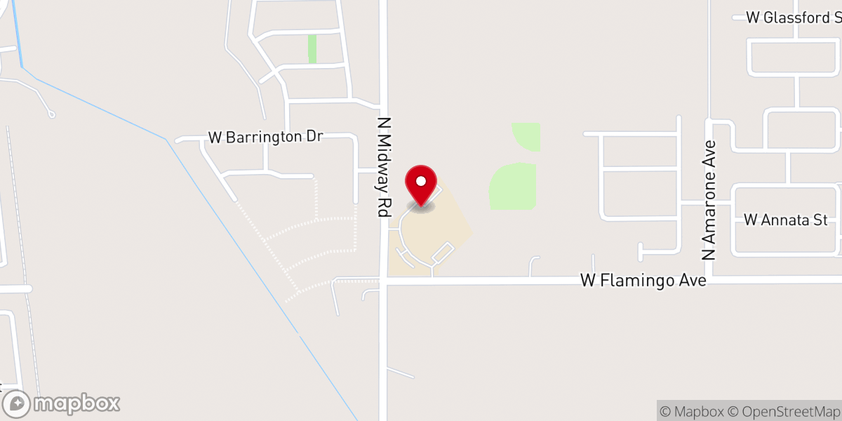 Map showing location of Christ The King Nampa