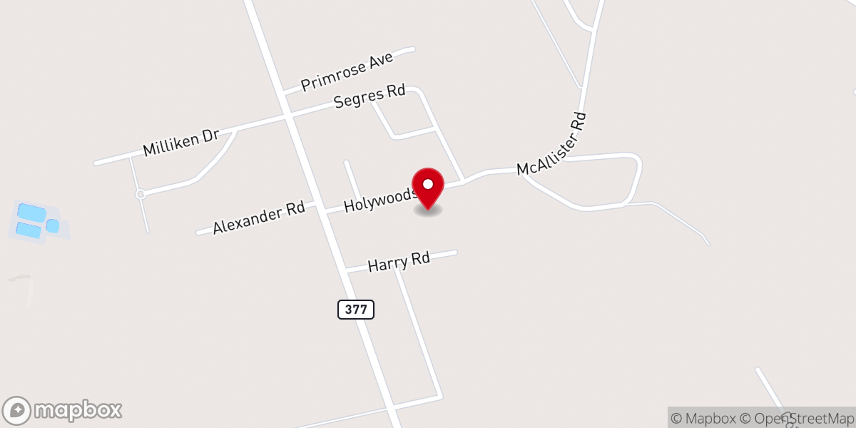 Map showing location of Mount Zion Church