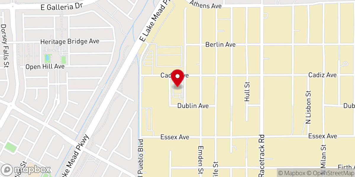 Map showing location of Wagon Wheel MB Church