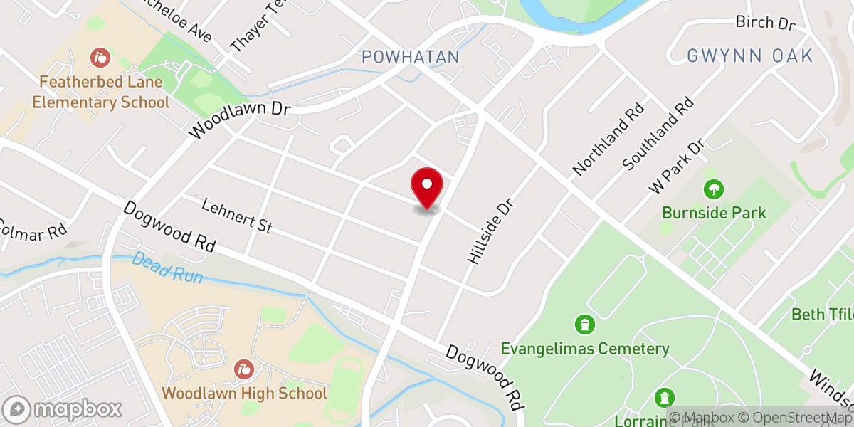 Map showing location of Bethany Church of Christ International Ministries