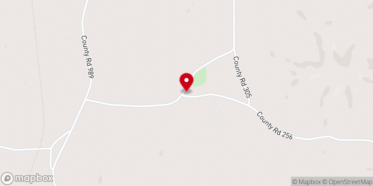 Map showing location of Camp Ground Church