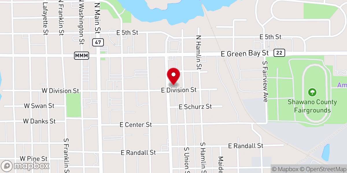 Map showing location of Spoken Word Church
