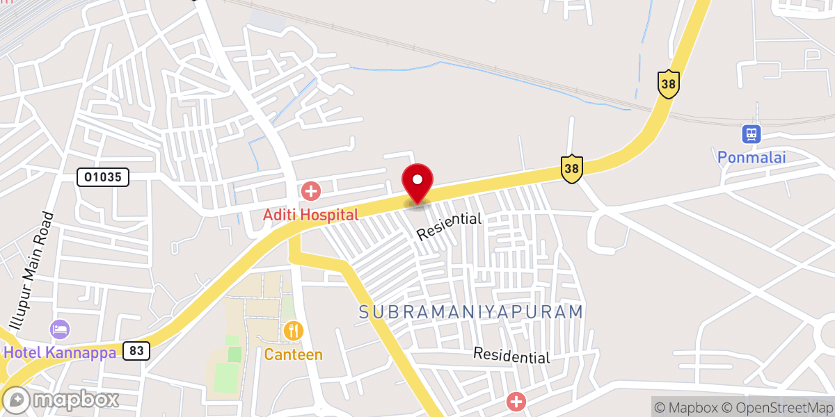Map showing location of Good Shepherd World Prayer Centre