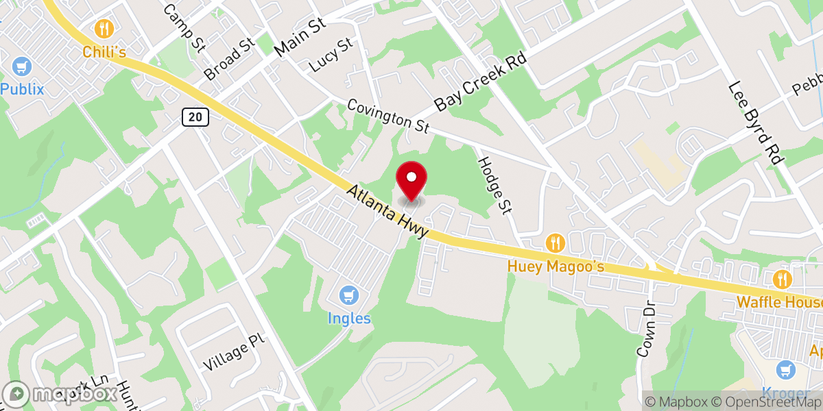 Map showing location of Ministerio Nuevos Comienzos Church Iglesia