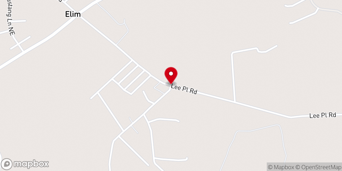 Map showing location of Faith Temple of Heavenly Praises