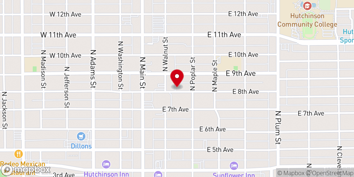 Map showing location of Foundation of Life Ministries