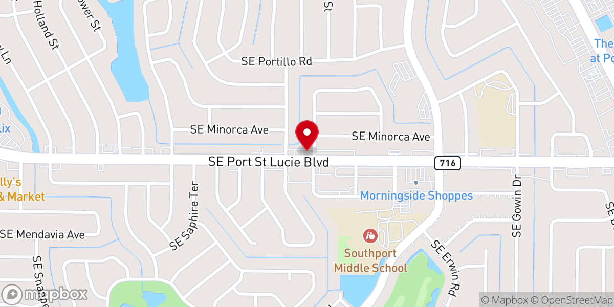 Map showing location of New Jerusalem Church of God of PSL