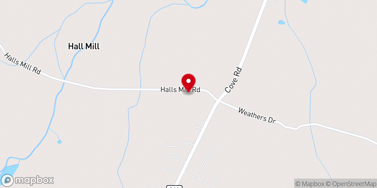 Map showing location of Kensington Church of God