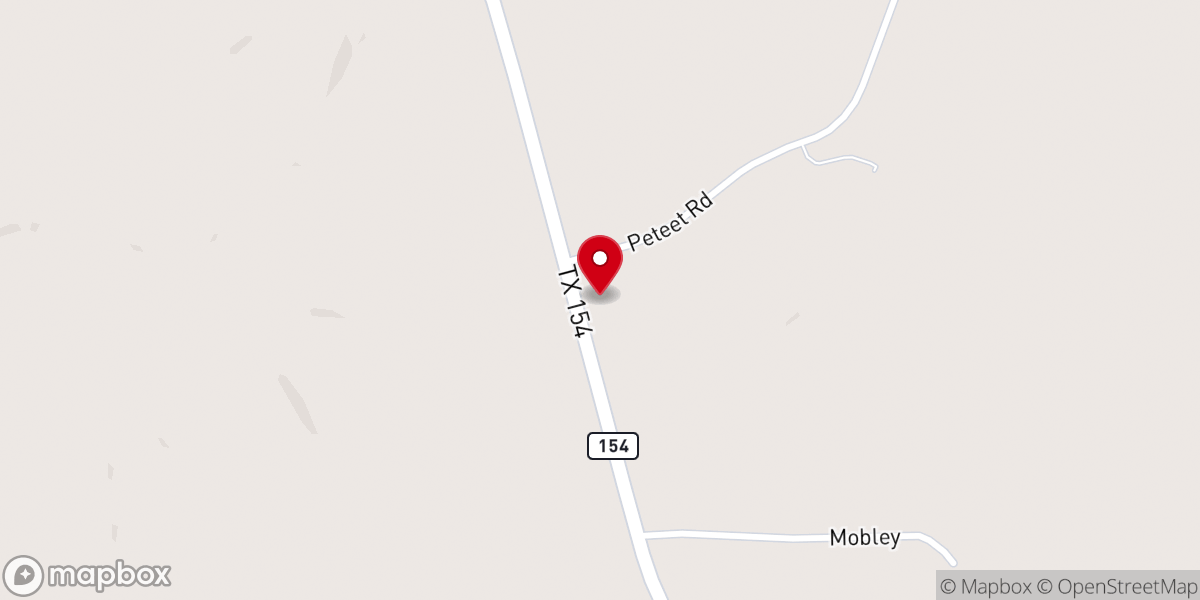 Map showing location of Athey Church