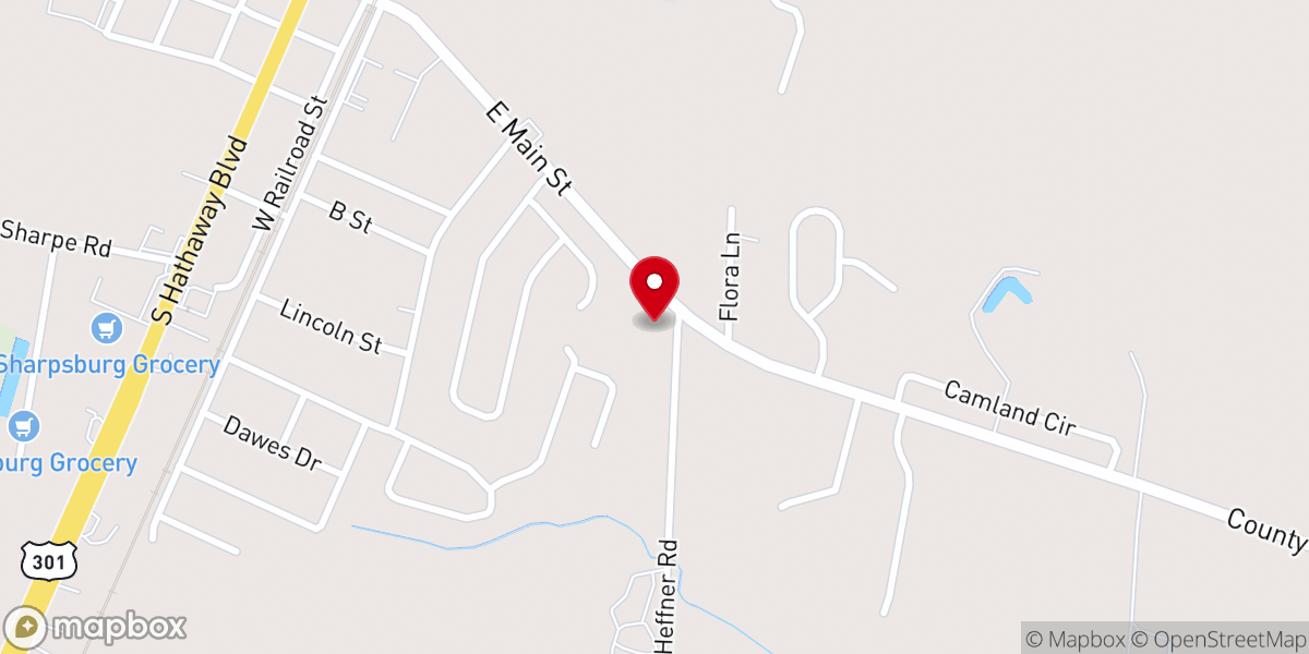 Map showing location of Greater New Testament Holy Church