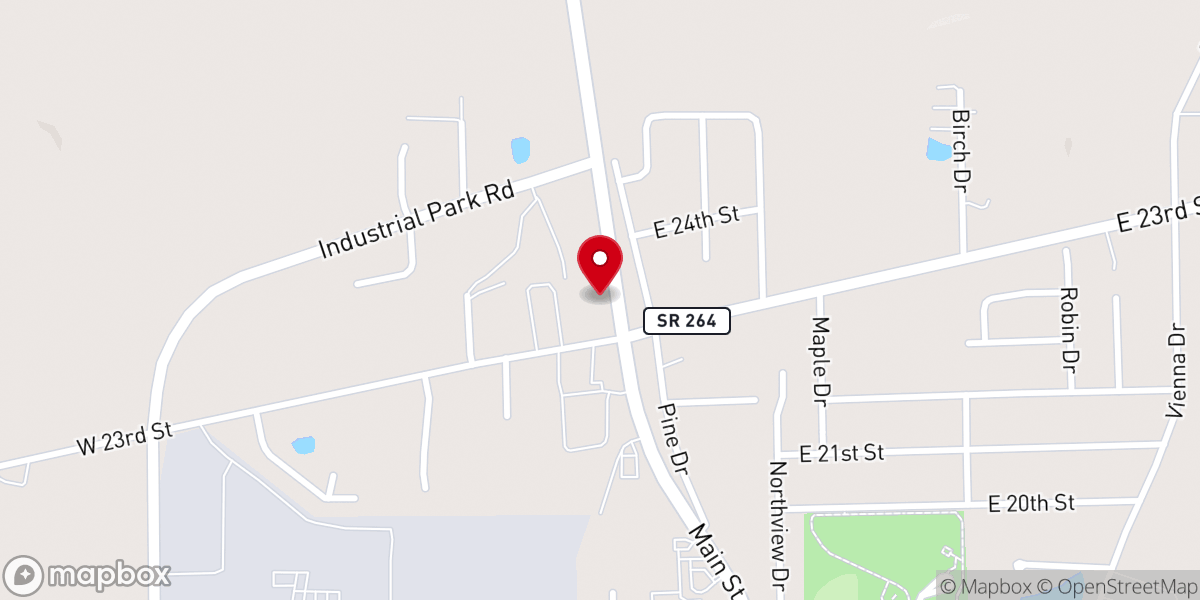Map showing location of Covenant Life Church