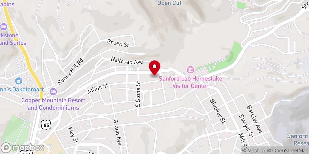 Map showing location of St. Jacob's Church