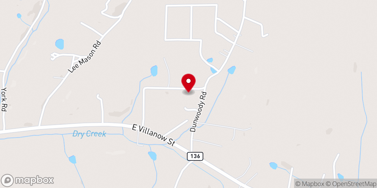 Map showing location of Marsh Hubert