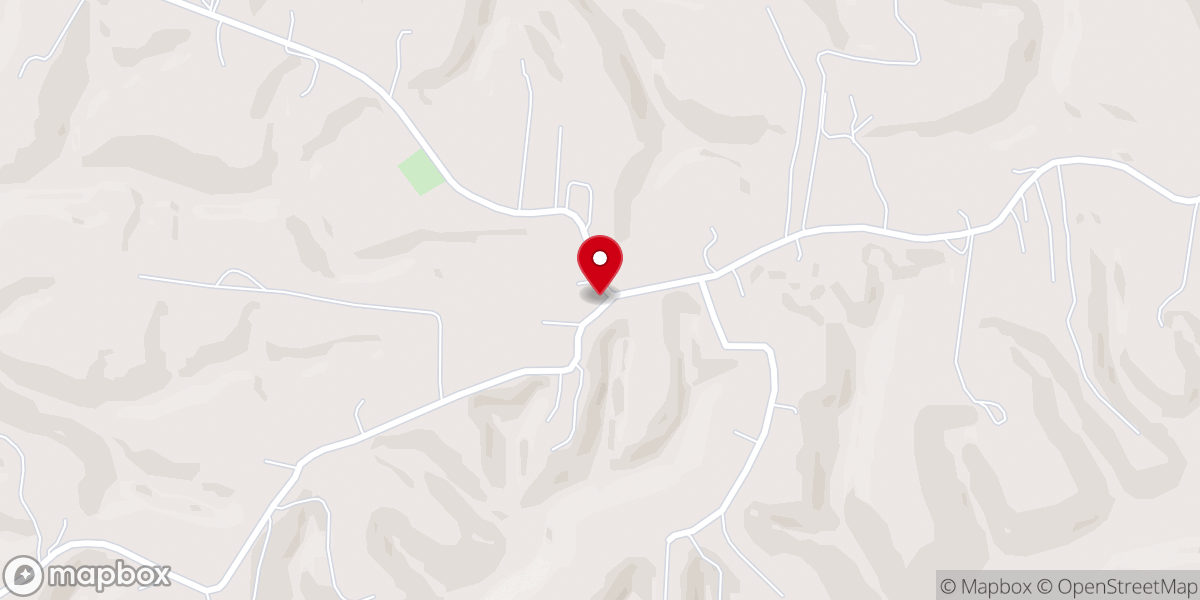 Map showing location of Springhill Baptist Church