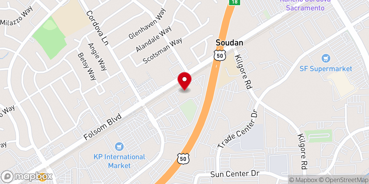 Map showing location of River City Christian Church