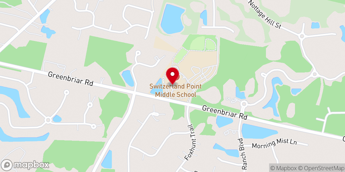 Map showing location of Redeemer Church - St. Johns