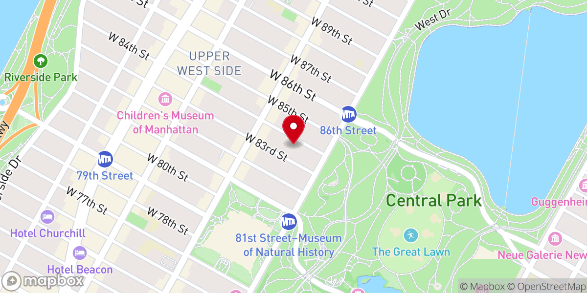 Map showing location of The Church of St. Matthew & St. Timothy