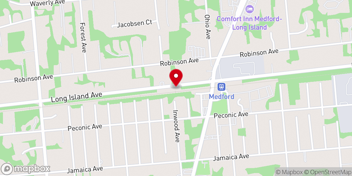 Map showing location of New Apostolic Church