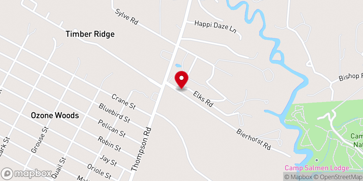 Map showing location of Providence Missionary Baptist