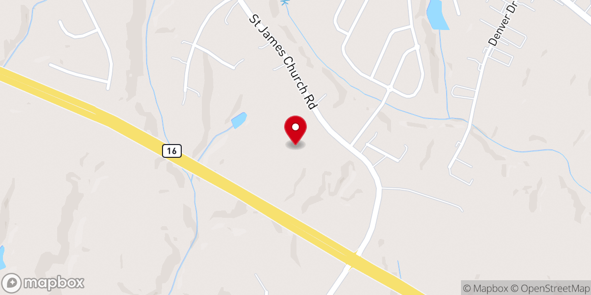 Map showing location of Pursuit Church