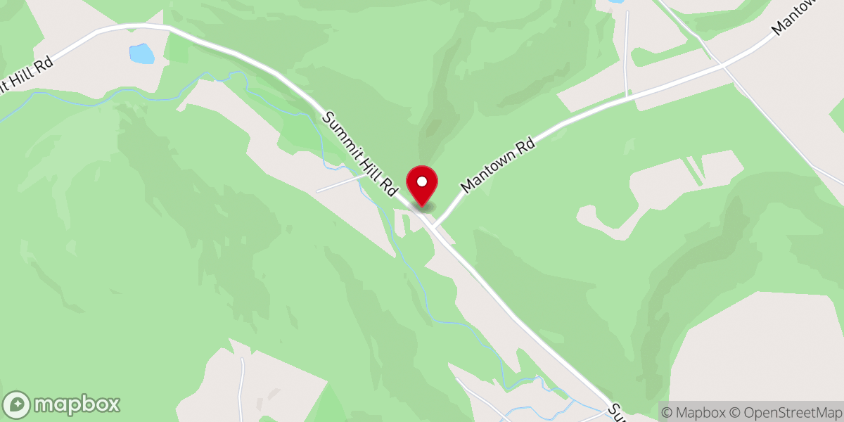 Map showing location of Marsh Creek Brethren In Christ Church