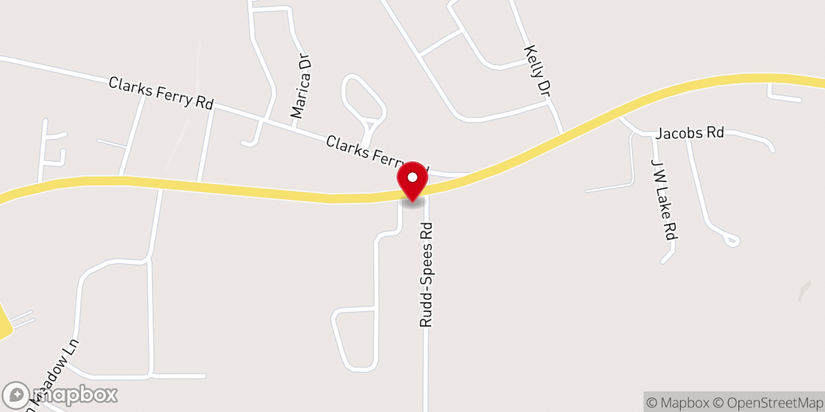 Map showing location of Lighthouse Pentecostal Church