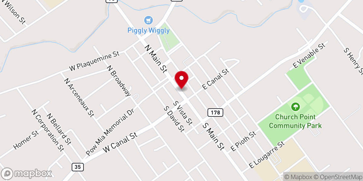 Map showing location of Mainstreet Barbershop