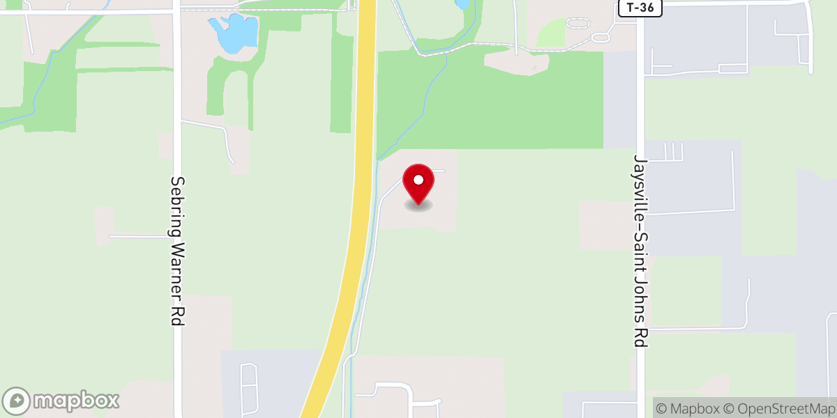 Map showing location of Radiant Church Greenville