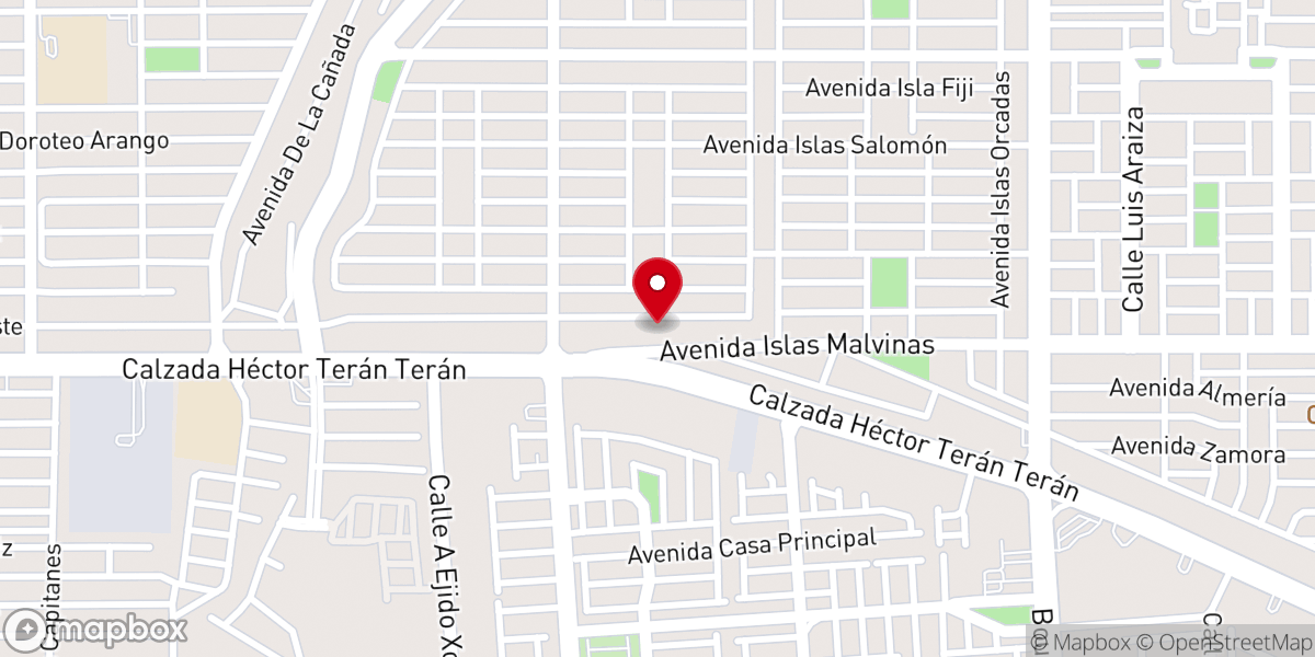 Map showing location of Iglesia cristiana El Camino